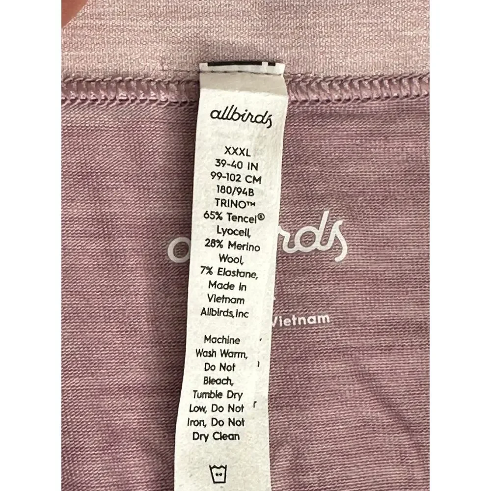 Allbirds Trino Shortie Panty Pitaya Purple 3XL NWT Merino Tree Rare 3X Boxers